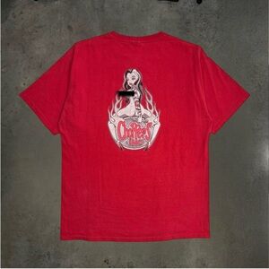 Vintage Y2K Choppers Inc. Pinup Girl T-Shirt